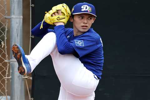 Roki Sasaki not concerned despite latest rollercoast spring outing