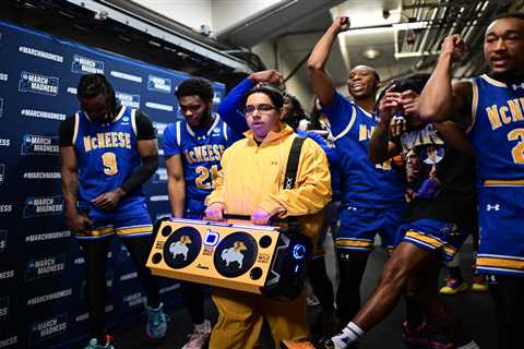 Viral McNeese manager Amir ‘aura’ Khan returns for March Madness 2026