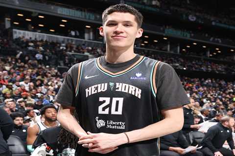 Nets’ Egor Demin eager to start offseason recovery work after rookie year took toll on injury