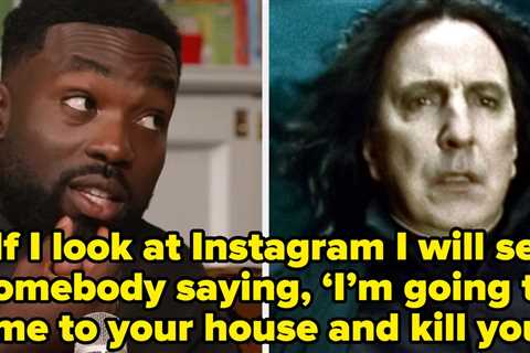 The Actor Playing Snape In The Harry Potter HBO Series Says He's Been Receiving Death Threats