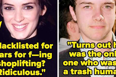 17 Celebrities Who Had Their Reputations Completely Ruined And Never Really Recovered