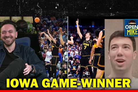 Iowa Hoops Hero Alvaro Folgueiras Walks Us Through Game-Winning Shot Vs. #1 Florida