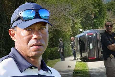 Tiger Woods Arrested For DUI After Rollover Crash in Florida