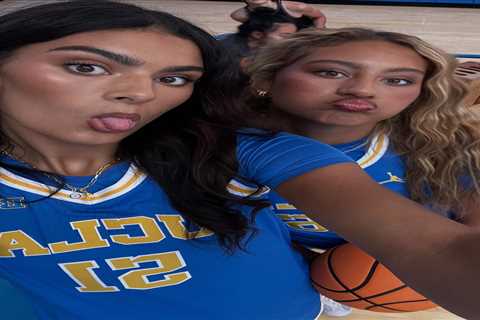 Lauren and Sienna Betts, so happy together, are powering UCLA women’s basketball