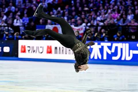 ‘Quad God’ Ilia Malinin avenges Olympic disappointment with backflip for third straight world title