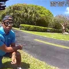 Tiger Woods DUI arrest bodycam footage reveals his incredibly mundane excuse for rollover crash