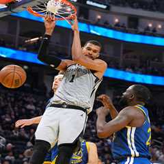 Warriors get taste of Victor Wembanyama’s dominance in lopsided loss to Spurs
