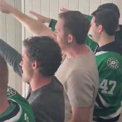 NHL fans being investigated for Nazi salute during Stars game after shocking clip emerges
