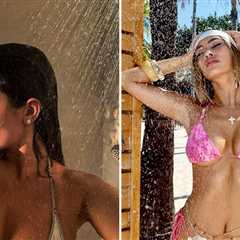 Babes In The Shower For April Showers ... Dripping With Confidence!