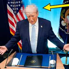 There's Something Very Odd Happening With Trump's Hair Today, And He Is NOT Going To Be Happy That..