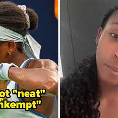 Coco Gauff Responded After People Called Her Natural Hair Unkempt In A New Campaign