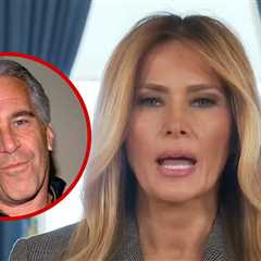 Some White House Officials Reportedly Disagreed with Melania Trump's Jeffrey Epstein Statement