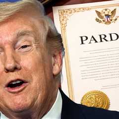 President Donald Trump Promises Mass Pardons for White House Staff: Report