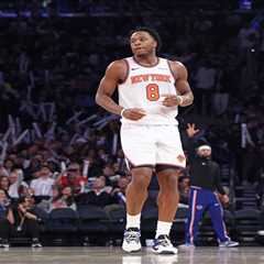 OG Anunoby exits with left ankle injury in Knicks latest concern