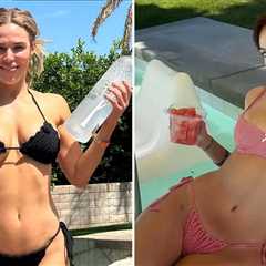 Stars Hanging Poolside at Coachella