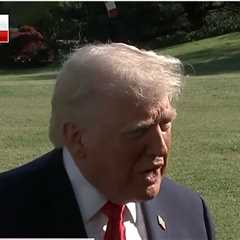 Donald Trump Tells Reporter She 'Knows Nothing' After Question About Iran