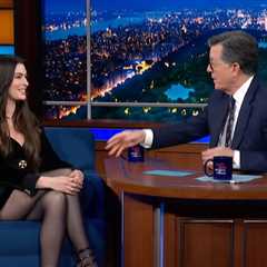 Anne Hathaway Says Inspiration From Taylor Swift’s Eras Tour Was ‘Like An Angel Over Our Heads’..