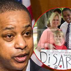 Justin Fairfax Holds Up 'Disarm Abusers' Sign Years Before Murder-Suicide