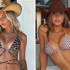 Bikini Babes In Cowboy Hats ... Giddy Up, Baby!
