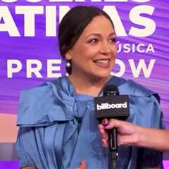Natalia Lafourcade On Being Inspired By Julieta Venegas & Talks Being On Tour | Billboard Latin..