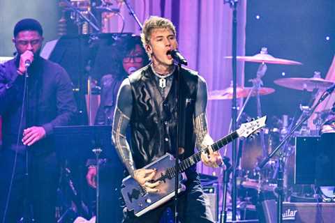 MGK Shares Cute Pics of Baby Saga Blade on Daughter’s First Birthday