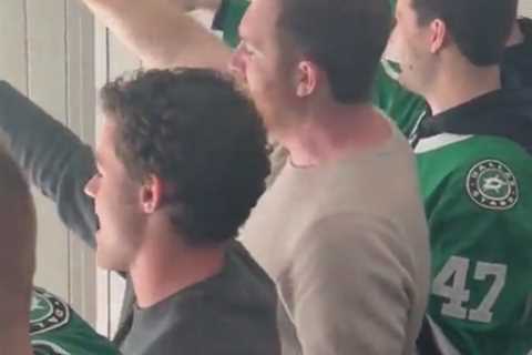 NHL fans being investigated for Nazi salute during Stars game after shocking clip emerges