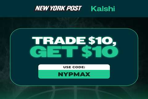Kalshi promo code NYPMAX: Trade $10, get $10 for Final Four markets