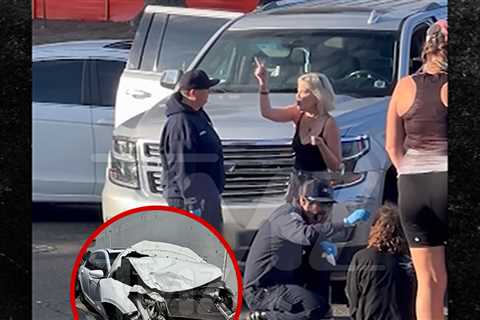 Tori Spelling Transported to Hospital After Car Hit By Another Driver