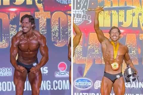 Arnold Schwarzenegger's Son Joseph Baena Wins INBA Title