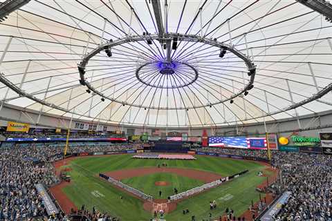 Rays return to Tropicana Field for first time since 2024 following damage from Hurricane Milton