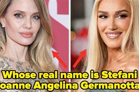 I Seriously Doubt You Can Match These 18 Celebrities To Their Real Names, So Try And Prove Me Wrong