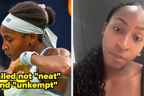 Coco Gauff Responded After People Called Her Natural Hair Unkempt In A New Campaign