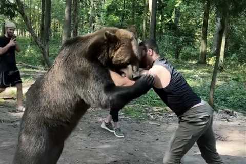 Meet bear-fighting Russian boxer  Arslanbek Makhmudov, who is challenging Tyson Fury for boxing’s..
