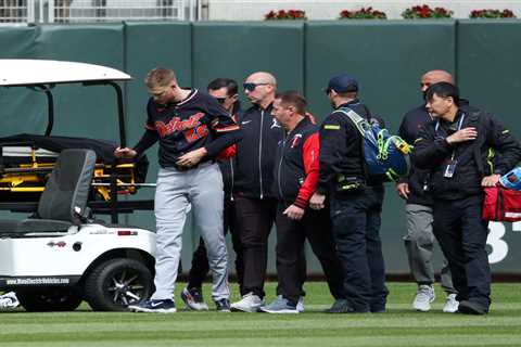 Tigers’ Parker Meadows diagnosed with concussion, broken arm bone after scary mid-game collison