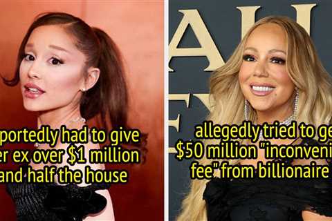 21 Celebs Who Had To Pay So Much Money In Divorces That Their Bank Accounts Are Still Weeping