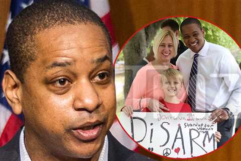 Justin Fairfax Holds Up 'Disarm Abusers' Sign Years Before Murder-Suicide