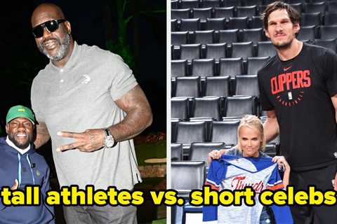 These Photos Of Athletes Next To Celebrities Are Low-Key Breaking My Brain