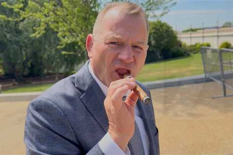 Congressman Troy Nehls is Never Without a Cigar, Even on the House Floor