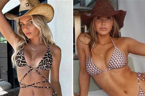 Bikini Babes In Cowboy Hats ... Giddy Up, Baby!