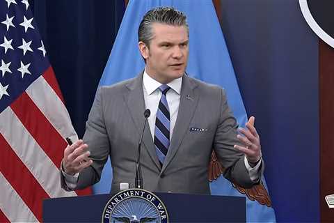 TMZ DC Asks Hegseth What Goes Through His Mind and Body When He Drops Bombs