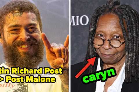 I Genuinely Cannot Look At These 22 Famous People The Same Way After Learning Their Actual Names