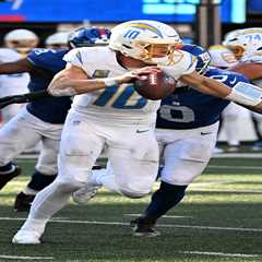 Chargers upgrade offensive line to help keep Justin Herbert upright