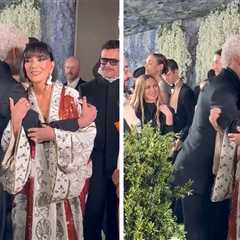 Bad Bunny's Awkward Met Gala Hug with Kris Jenner Caught on Video