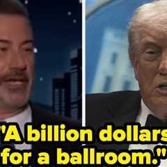 Jimmy Kimmel's Raunchy Trump Ballroom Joke Will Have Your Jaw On The FLOOR