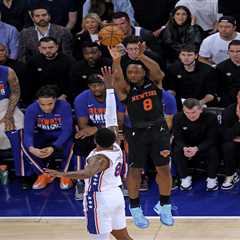 Knicks’ playoff joyride is suddenly on hold with OG Anunoby injury scare