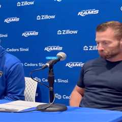 Sean McVay involved in a ‘volatile situation’ before confusing NFL draft press conference: Chris..