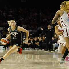 Marine Johannes earns place in WNBA history with needed early-season tear for shorthanded Liberty