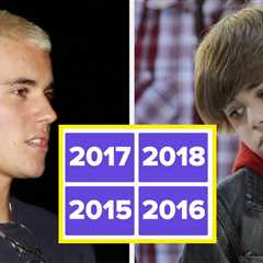 Only TRUE Beliebers Can Correctly Guess The Year Based On Justin Bieber’s Hairstyle