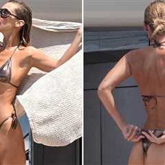 Bella Hadid Shows Off Supermodel Figure In Tiny Bikini Onboard Yacht