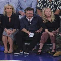 Lenny Kravitz, Dustin Hoffman headline A-list stars taking in Knicks-Cavaliers Game 1 at MSG
